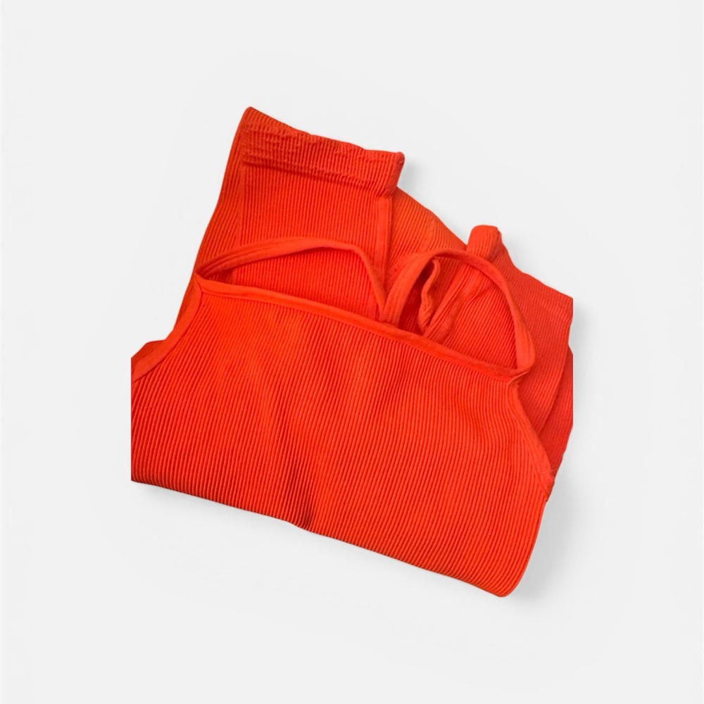 FP Movement jumpsuit ~ ORANGE IS FOR SALE - NWOT - Picture 2 of 4